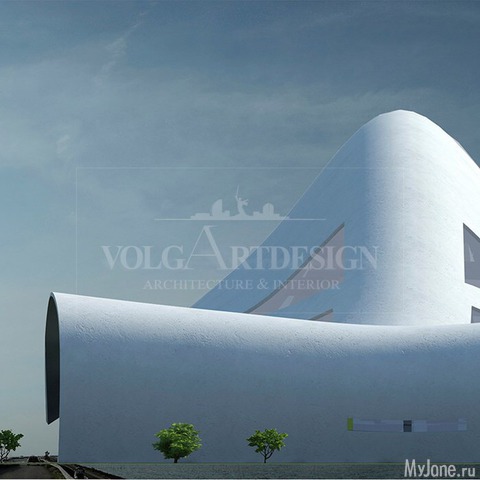 Modern architecture. Volgograde